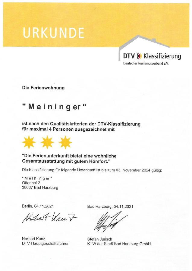 Ferienwohnung Im Wald Mit Kamin Bad Harzburg Exterior photo